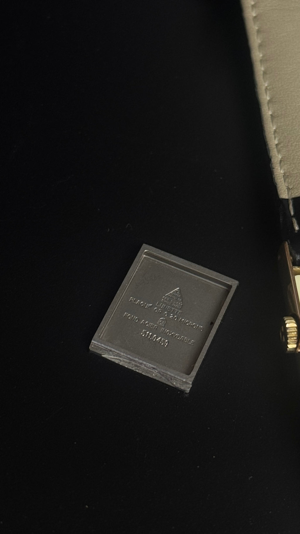 Omega De Ville Vintage prostokątny zegarek mechaniczny