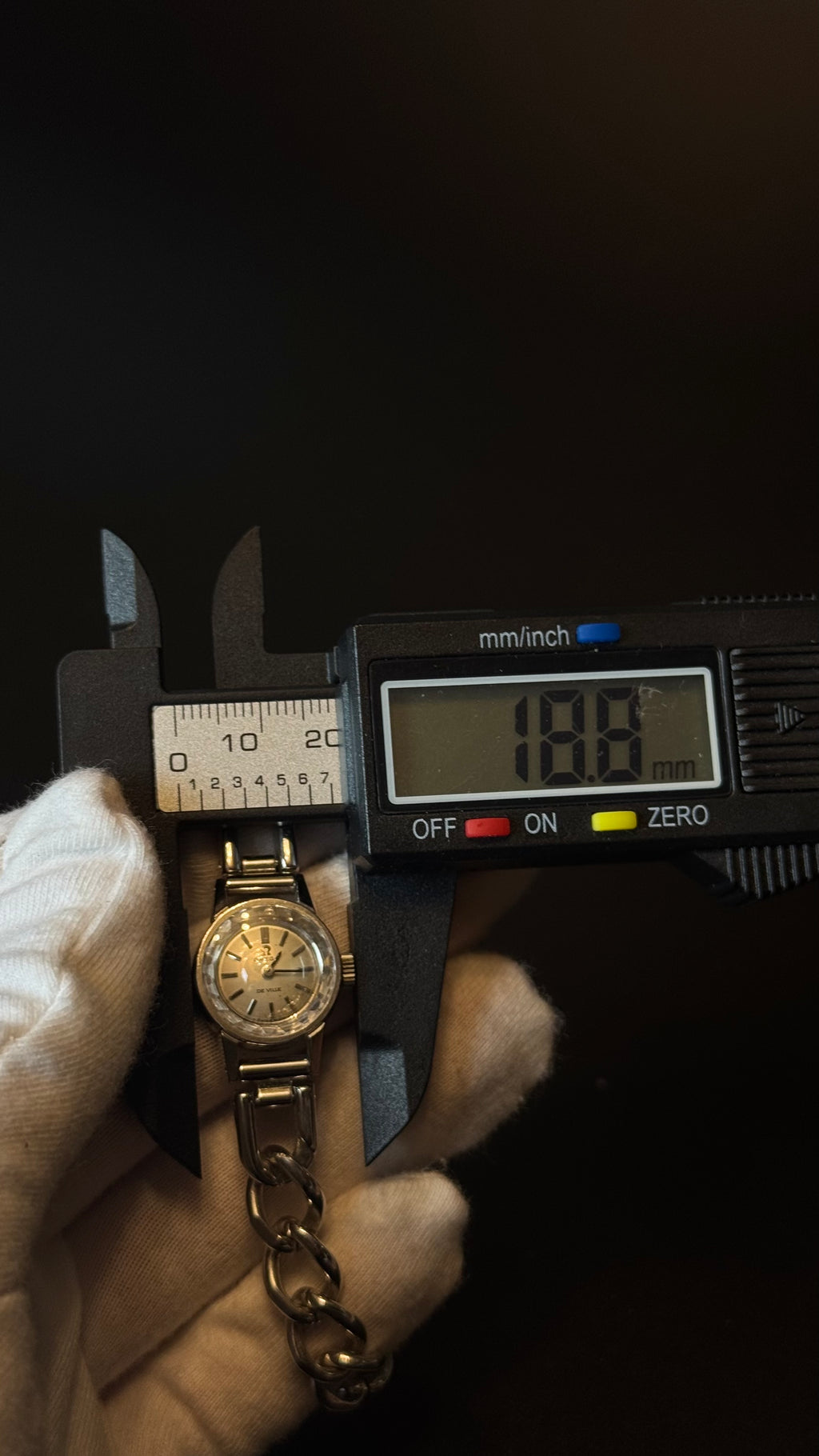 Omega De Ville Vintage – Silver Chain Bracelet Watch
