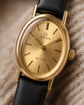 Omega De Ville Ladies Vintage Gold Dial