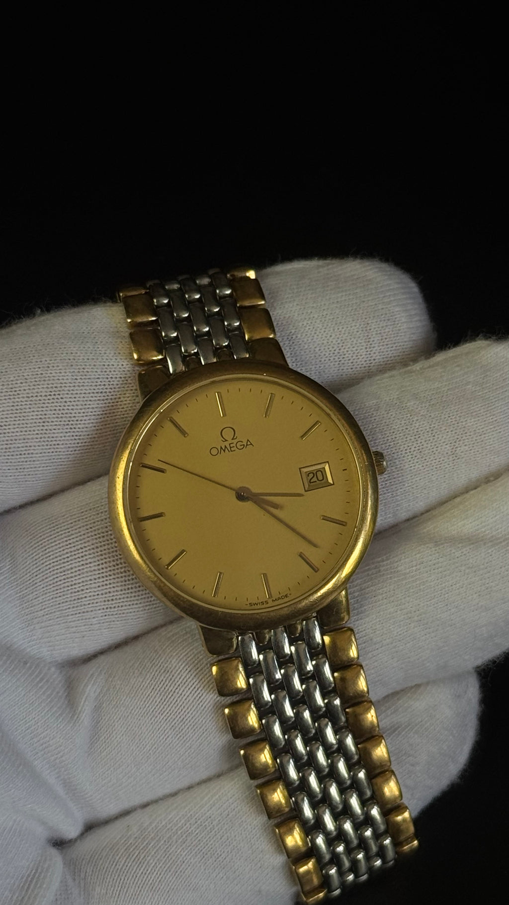 Omega De Ville Vintage – Two Tone Gold & Silver