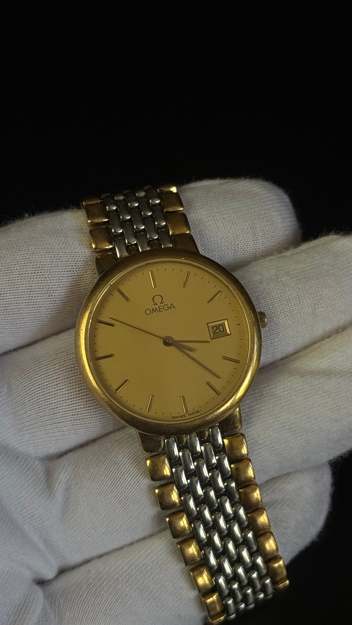 Omega De Ville Vintage – Two Tone Gold & Silver