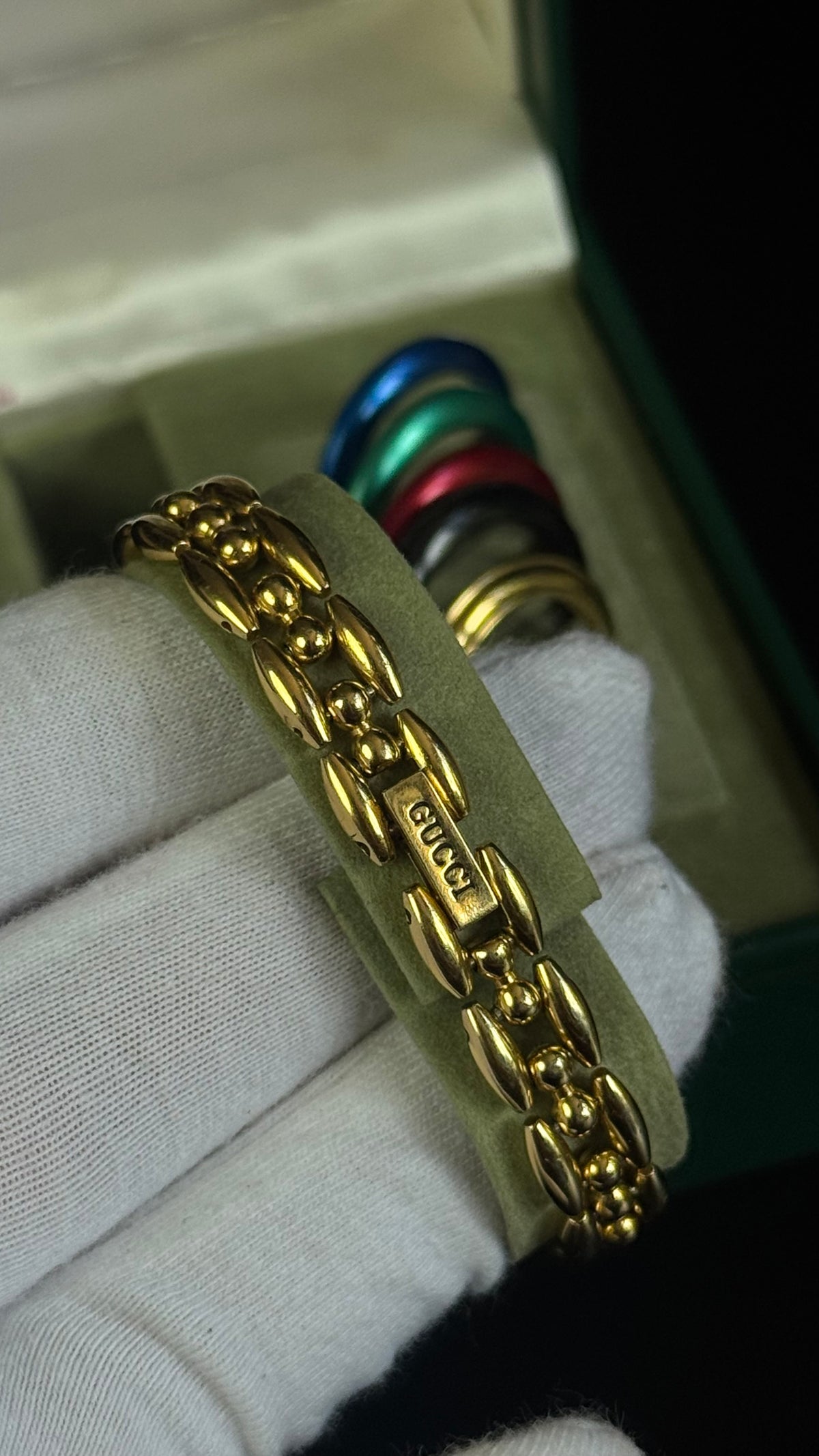 Gucci Vintage 11/12 Bezel Zegarek z wymiennymi bezelami